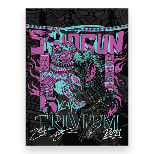 Shogun Half Sumo Signed Poster