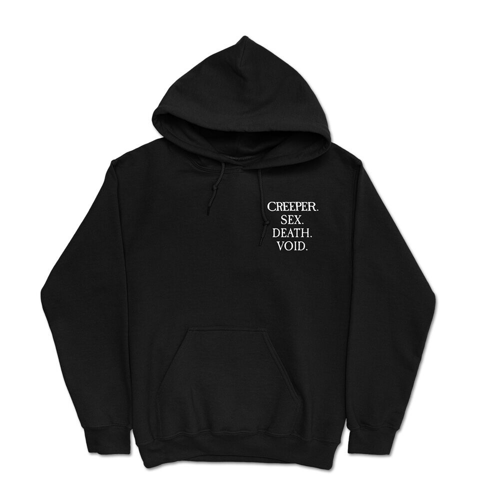 Sex. Death. Void. Embroidered Hoodie (XXL) | Roadrunner Records