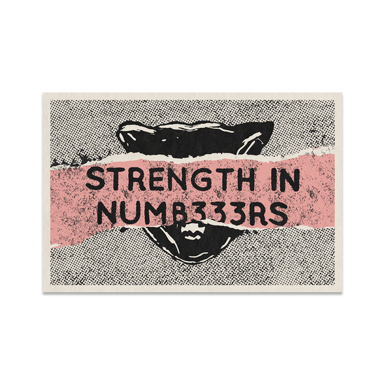 STRENGTH IN NUMB333RS 11""x17"" Poster 