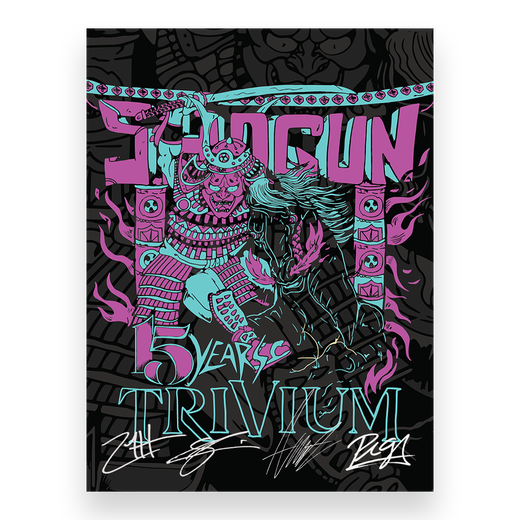 Shogun Half Sumo Signed Poster