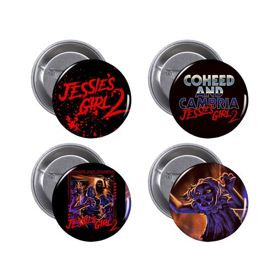 Jessie's Girl 2 Button Pack (Set of 4)