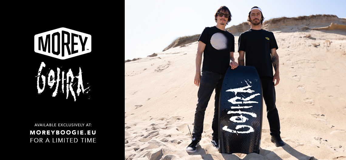 Morey collaboration bodyboard - Available at moreyboogie.eu for a limited time (Link opens externally).