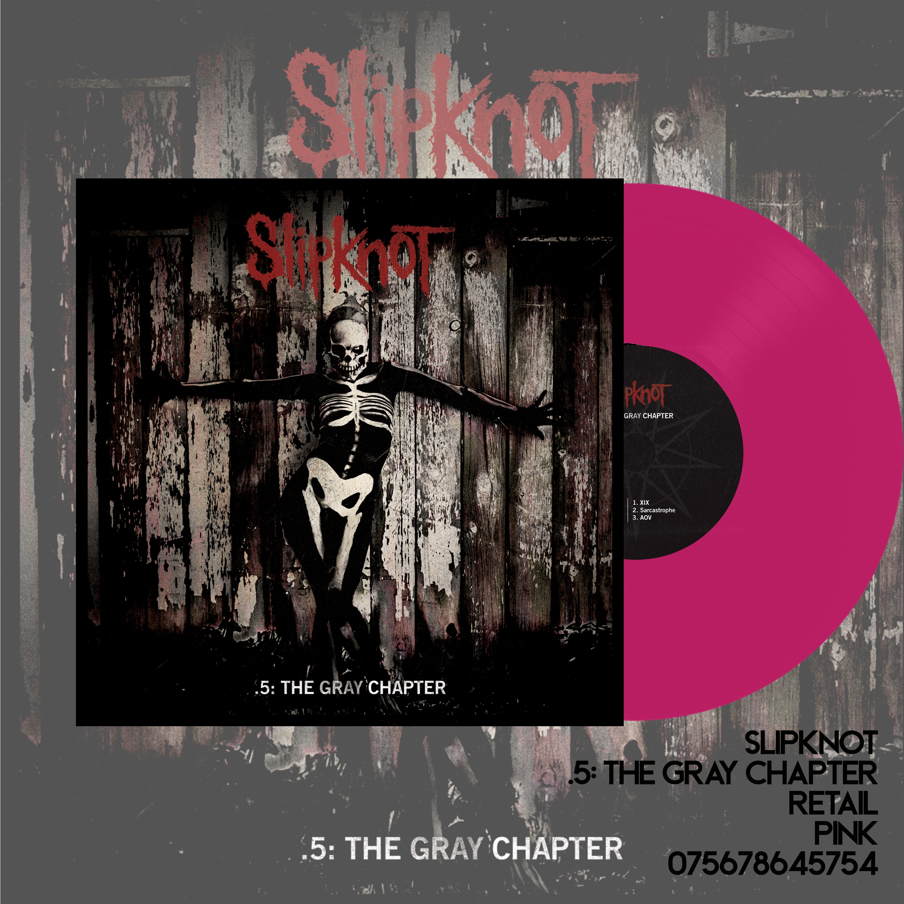 5: The Gray Chapter (2LP Neon Pink Colored Vinyl